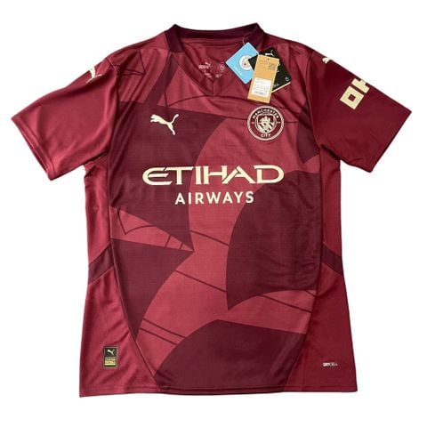 ÁO ĐẤU THỨ BA MANCHESTER CITY 2024/25 CHÍNH HÃNG BẢN FAN - 775201 03 - SIZE M