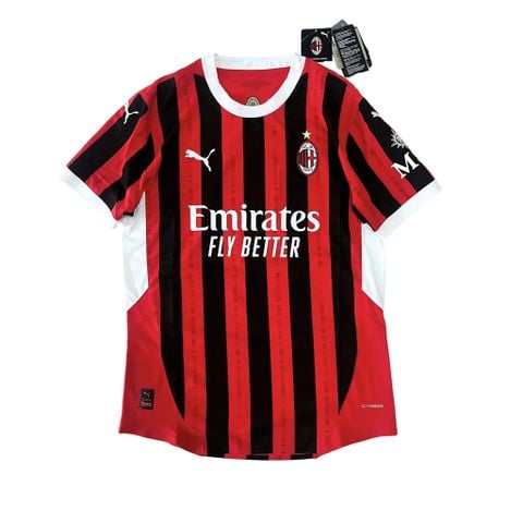 ÁO ĐẤU AC MILAN 2024/25 CHÍNH HÃNG SÂN NHÀ BẢN PLAYER - 774949_01 - ( SIZE M )