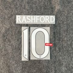 [AUTHENTIC - CHÍNH HÃNG] NAMESET FONT CUP RASHFORD#10 MANCHESTER UNITED SÂN NHÀ 2023/24