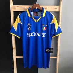 ÁO ĐẤU JUVENTUS 1995/96 RETRO HÀNG THÁI SÂN KHÁCH XANH DƯƠNG
