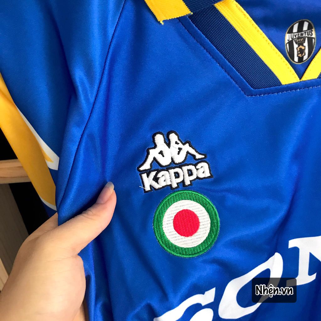 ÁO ĐẤU JUVENTUS 1995/96 RETRO HÀNG THÁI SÂN KHÁCH XANH DƯƠNG