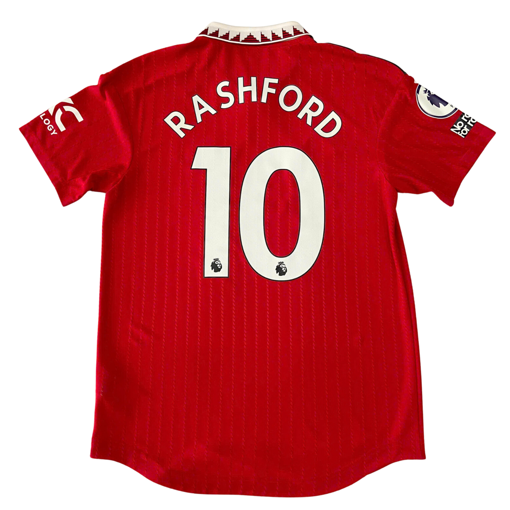 ÁO ĐÂU MUFC 22/23 CHÍNH HÃNG PLAYER HOME - RASHFORD 10 - H13889 - SIZE M ÂU