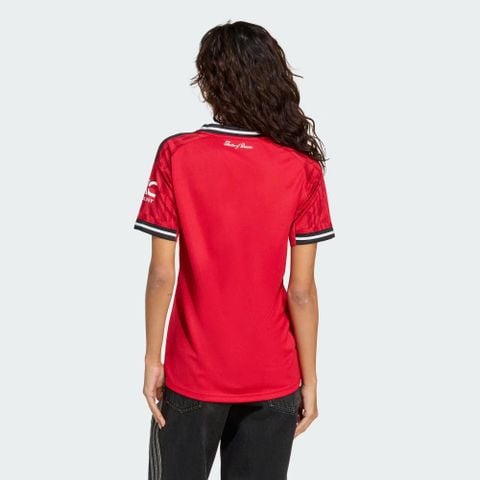 ÁO BÓNG ĐÁ MANCHESTER UNITED 2025/26 CHÍNH HÃNG SÂN NHÀ BẢN FAN - JP3012 - NỮ