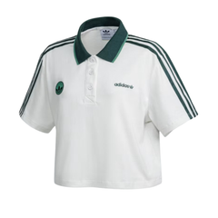 ÁO ADIDAS CROP POLO LỬNG DÁNG SUÔNG - IX3555 - SIZE S