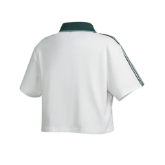 ÁO ADIDAS CROP POLO LỬNG DÁNG SUÔNG - IX3555 - SIZE S