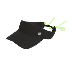 NÓN ADIDAS GOLF RIBBON VISOR NỬA ĐẦU ĐEN - IA9624
