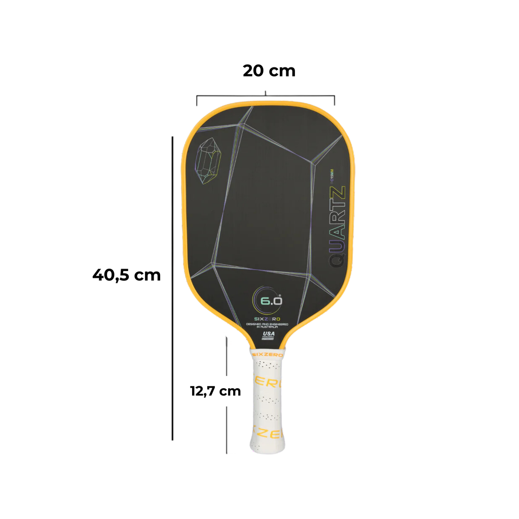 VỢT PICKLEBALL SIX ZERO QUARTZ - CITRINE VÀNG