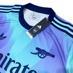 ÁO ĐẤU ARSENAL 2024/25 CHÍNH HÃNG SÂN KHÁCH THỨ BA PLAYER - IZ0112