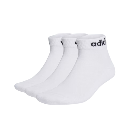 BỘ 3 ĐÔI TẤT ADIDAS CỔ CHÂN CÓ ĐỆM LINEAR - HT3457 -  SIZE S
