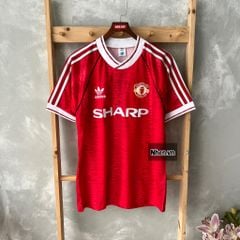 ÁO ĐẤU MANCHESTER UNITED SÂN NHÀ 1990-92 - MANCHESTER UNITED HOME KIT 1990-92