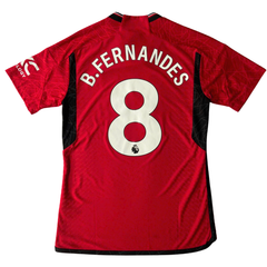ÁO BÓNG ĐÁ MU 2023/24 CHÍNH HÃNG SÂN NHÀ PLAYER B.FERNANDES #8 - IN3520 - SIZE M (ASIAN)