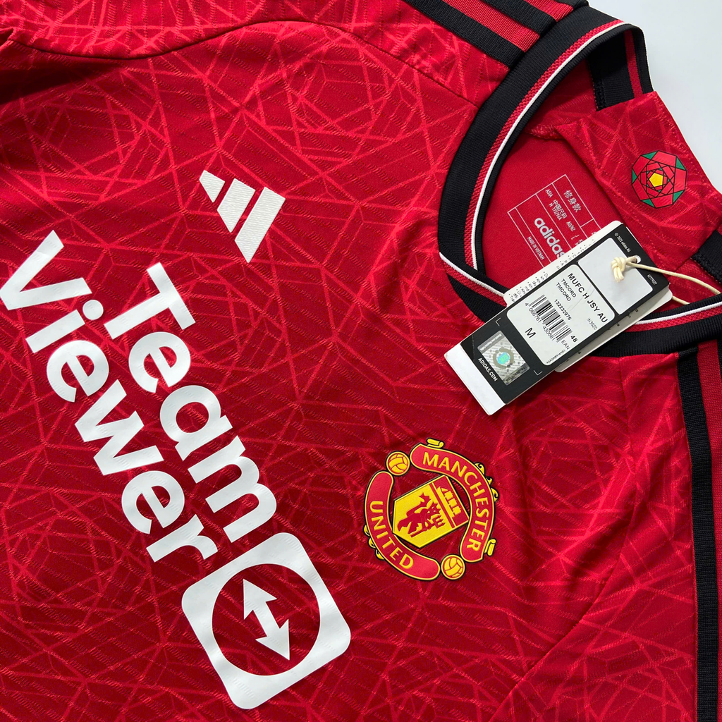ÁO BÓNG ĐÁ MU 2023/24 CHÍNH HÃNG SÂN NHÀ PLAYER B.FERNANDES #8 - IN3520 - SIZE M (ASIAN)