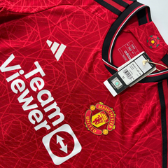 ÁO BÓNG ĐÁ MU 2023/24 CHÍNH HÃNG SÂN NHÀ PLAYER B.FERNANDES #8 - IN3520 - SIZE M (ASIAN)