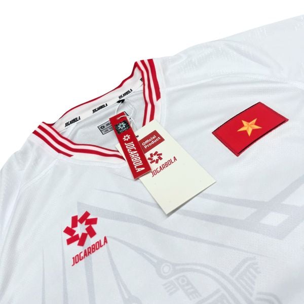 BỘ ĐẤU ĐỘI TUYỂN VIỆT NAM 2024 CHÍNH HÃNG SÂN KHÁCH PLAYER TRẮNG