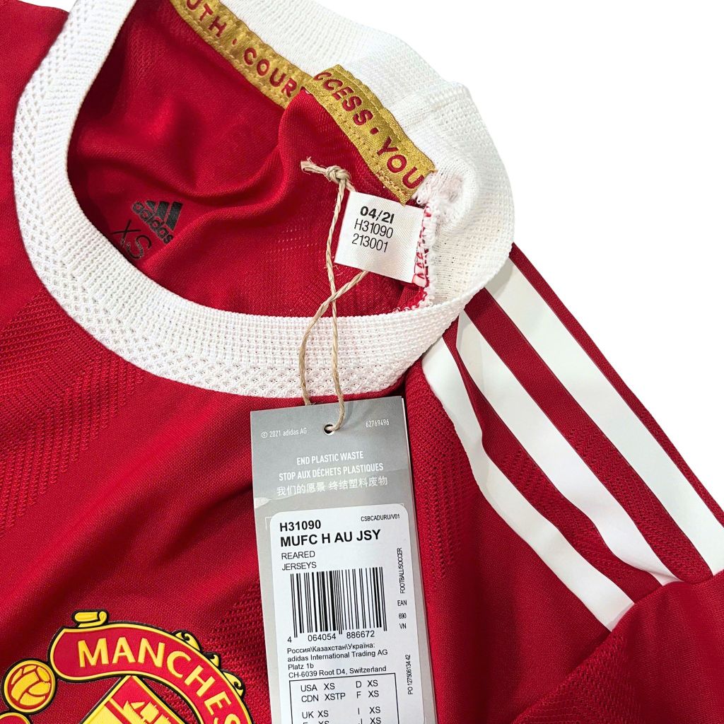ÁO ĐẤU MANCHESTER UNITED 2021/22 CHÍNH HÃNG SÂN NHÀ BẢN PLAYER - H31090