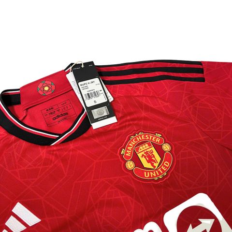 ÁO ĐẤU MANCHESTER UNITED 2023/24 CHÍNH HÃNG SÂN NHÀ BẢN FAN - IP1726 - SIZE S
