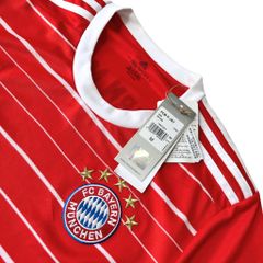 ÁO ĐẤU BAYERN MUNICH CHÍNH HÃNG 2022/23 SÂN NHÀ BẢN FAN - H39900 - SIZE M ( asian )