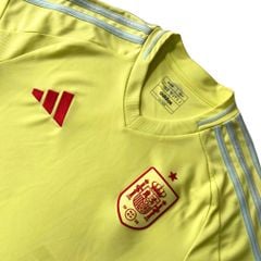 ÁO BÓNG ĐÁ TÂY BAN NHA 2024/25 CHÍNH HÃNG SÂN KHÁCH FAN - IS9033 SIZE L ASIAN (KHÔNG TAG)