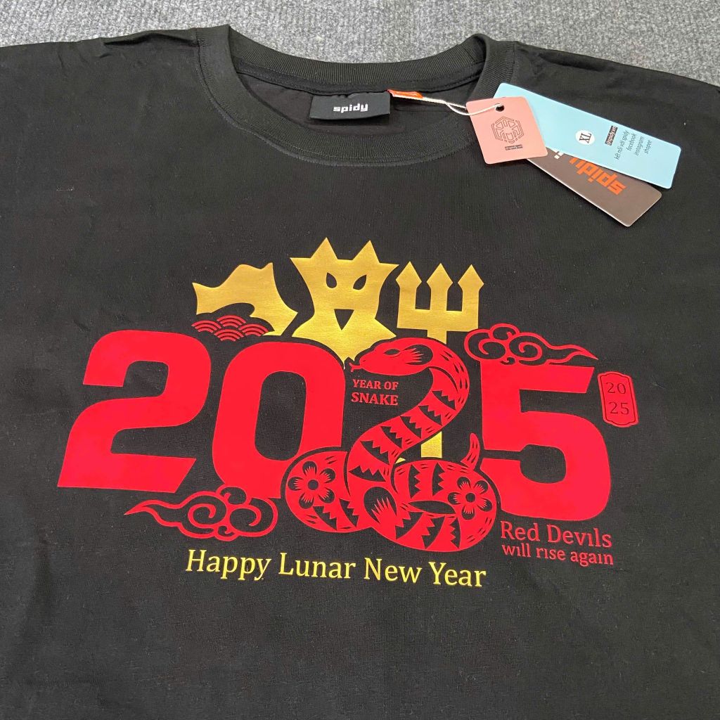 ÁO THUN MU05 - MU TẾT 2025 - FORM OVERSIZE