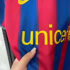 ÁO ĐẤU BARCELONA 2009/10 RETRO HÀNG THÁI SÂN NHÀ ĐỎ PHỐI XANH
