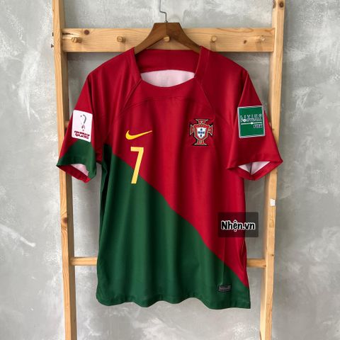 ÁO ĐẤU ĐỘI TUYỂN BỒ ĐÀO NHA SÂN NHÀ WORLD CUP 2022 - BẢN FAN - PORTUGAL HOME KIT 2022