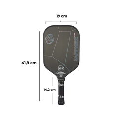 VỢT PICKLEBALL SIX ZERO SAPPHIRE 2024 - NEON