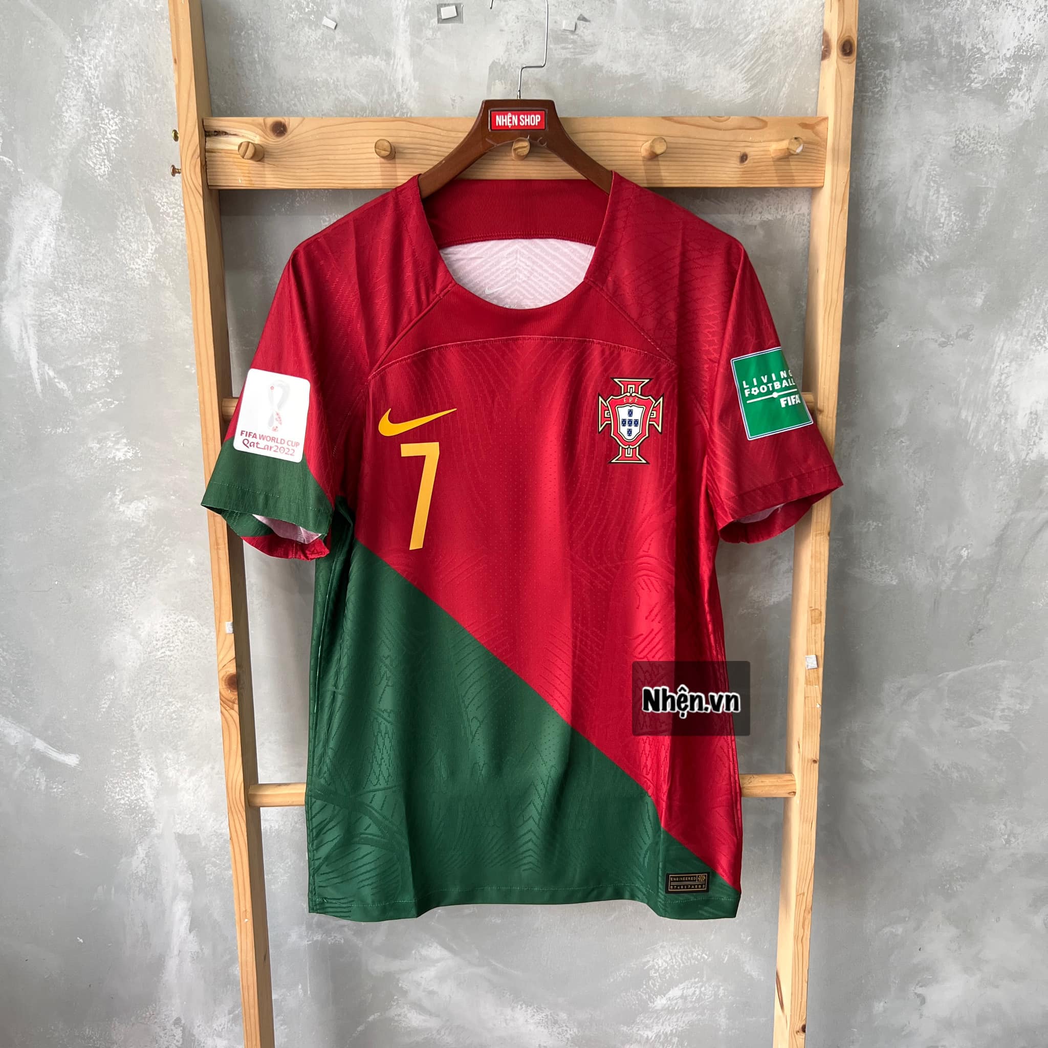 Áo Đấu Đội Tuyển Bồ Đào Nha Sân Nhà World Cup 2022 Bản Player – Nhện Shop