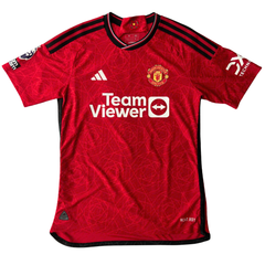 ÁO BÓNG ĐÁ MU 2023/24 CHÍNH HÃNG SÂN NHÀ PLAYER IN MOUNT #7 VÀ LOGO NHA - IN3520 (KHÔNG TAG)