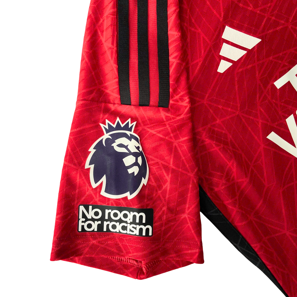 ÁO BÓNG ĐÁ MU 2023/24 CHÍNH HÃNG SÂN NHÀ PLAYER IN MOUNT #7 VÀ LOGO NHA - IN3520 (KHÔNG TAG)