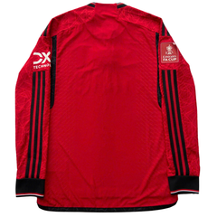 ÁO BÓNG ĐÁ MU 2023/24 CHÍNH HÃNG SÂN NHÀ THÊU FINAL DETAIL, LOGO FA CUP - IP1728