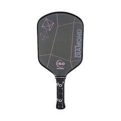VỢT PICKLEBALL SIX ZERO DOUBLE BLACK DIAMOND CONTROL - CHERRY BLOSSOM PINK (VIỀN ĐEN)