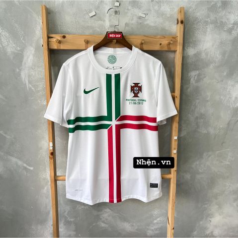 ÁO ĐẤU BỒ ĐÀO NHA SÂN KHÁCH 2012 TAY NGẮN - PORTUGAL AWAY KIT 2012