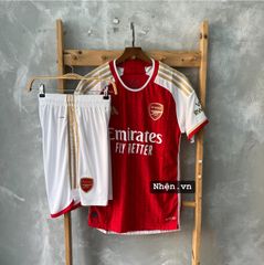 ÁO ĐẤU ARSENAL SÂN NHÀ BẢN PLAYER - LOGO ÉP MÙA GIẢI 2023/2024