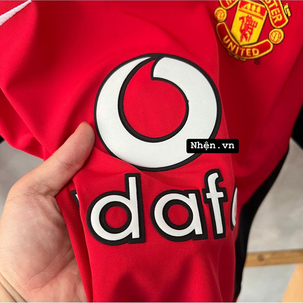 ÁO ĐẤU MANCHESTER UNITED 2002/04 RETRO HÀNG THÁI SÂN NHÀ ĐỎ