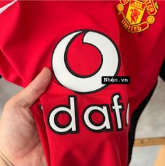 ÁO ĐẤU MANCHESTER UNITED 2002/04 RETRO HÀNG THÁI SÂN NHÀ ĐỎ