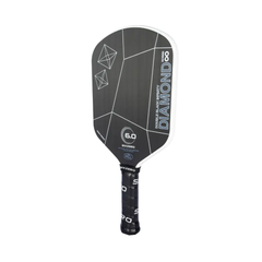VỢT PICKLEBALL INFINITY EDGELESS SIX ZERO DOUBLE BLACK DIAMOND CONTROL - BLACK WITH WHITE 6.0