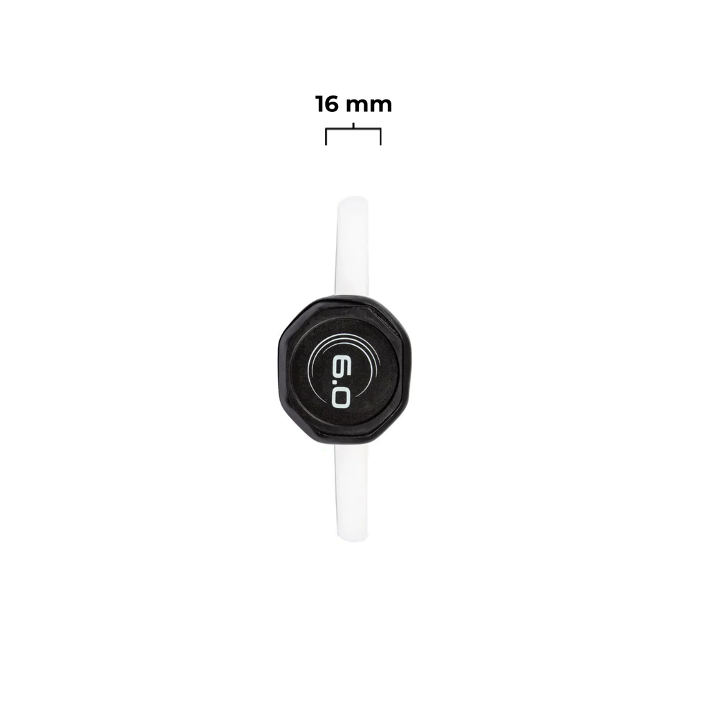 VỢT PICKLEBALL INFINITY EDGELESS SIX ZERO DOUBLE BLACK DIAMOND CONTROL - BLACK WITH WHITE 6.0