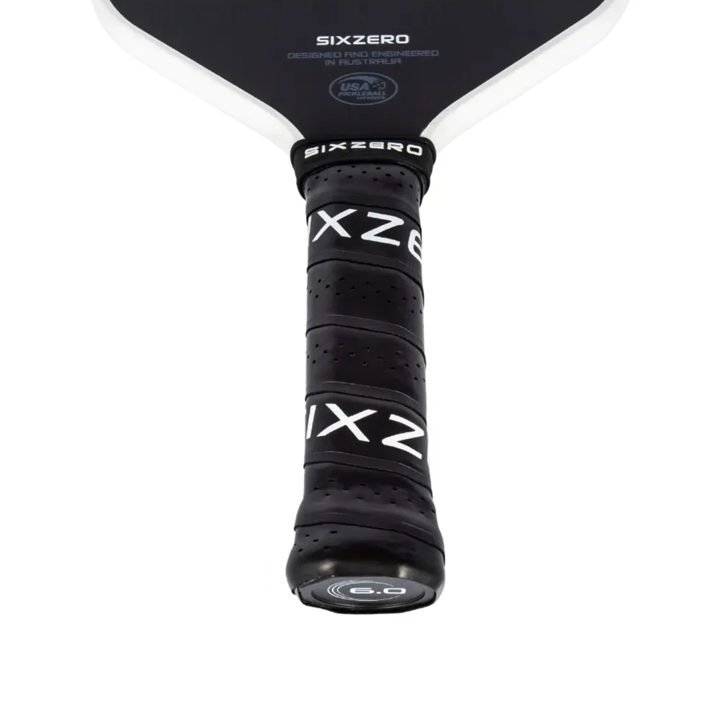 VỢT PICKLEBALL INFINITY EDGELESS SIX ZERO DOUBLE BLACK DIAMOND CONTROL - BLACK WITH WHITE 6.0