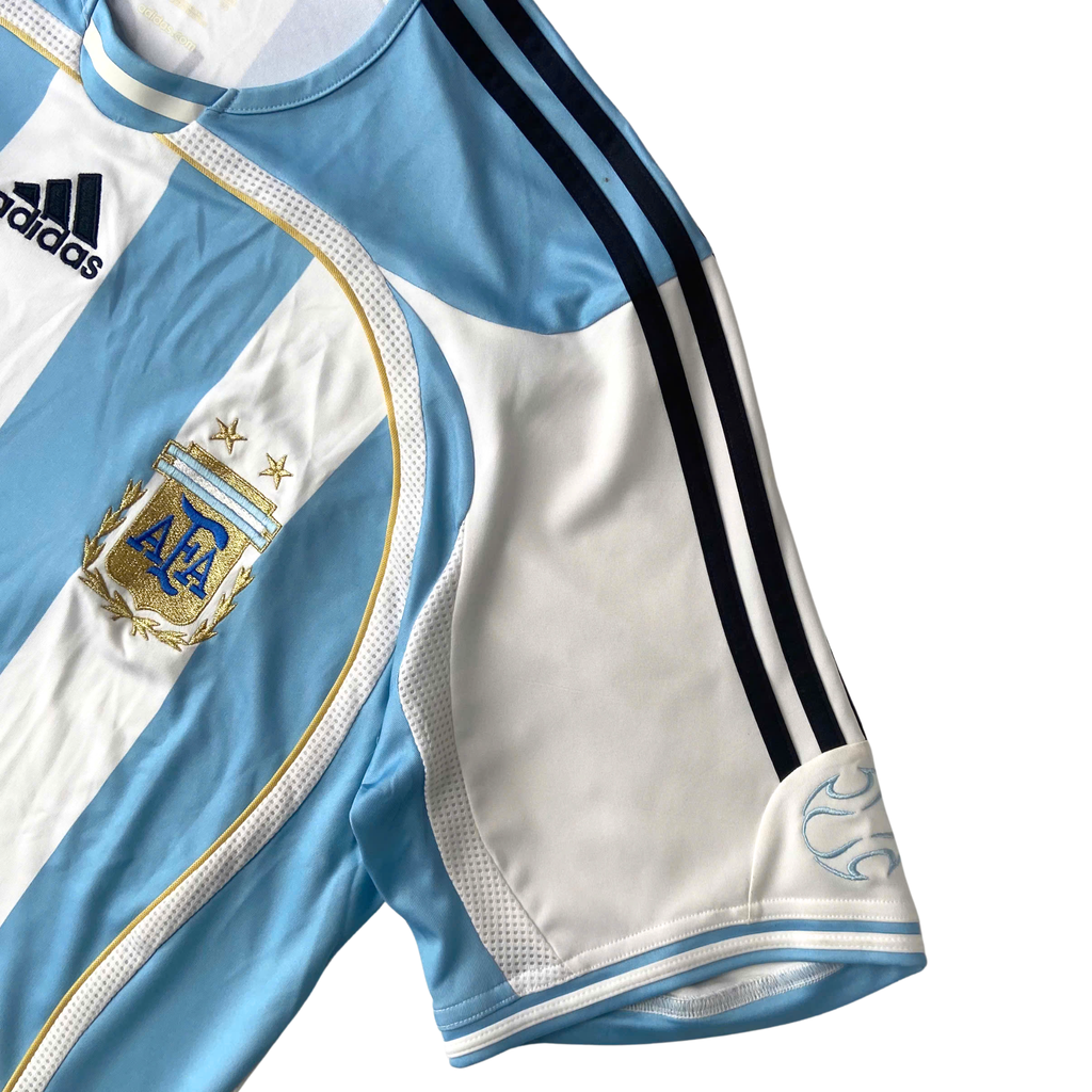 ÁO ĐẤU ARGENTINA RETRO 2006/07 CHÍNH HÃNG SÂN NHÀ RIQUELME #8 - 739802