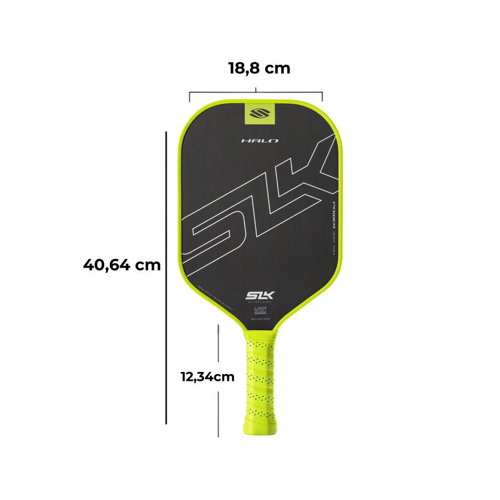 VỢT PICKLEBALL SELKIRK SLK HALO POWER - MAX - VOLT GREEN XANH LÁ