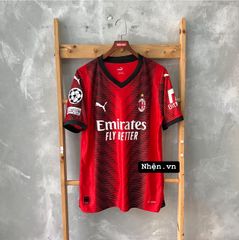 ÁO ĐẤU AC MILAN SÂN NHÀ PLAYER MÙA GIẢI 2023/2024