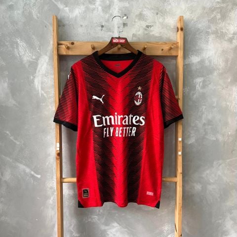 ÁO ĐẤU AC MILAN 2023/24 HÀNG THÁI SÂN NHÀ ĐỎ FAN
