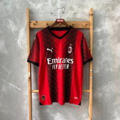 ÁO ĐẤU AC MILAN 2023/24 HÀNG THÁI SÂN NHÀ ĐỎ FAN