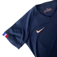 ÁO BÓNG ĐÁ NỮ ĐỘI TUYỂN PHÁP 2019 CHÍNH HÃNG SÂN NHÀ FAN - SIZE S (US)