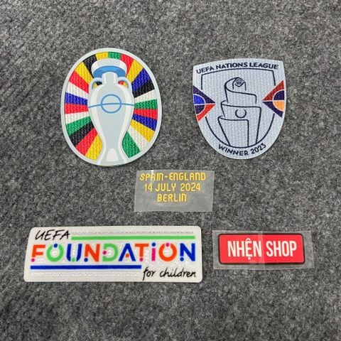 SET LOGO EURO 2024 TÂY BAN NHA REMAKE