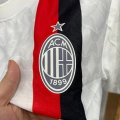 ÁO ĐẤU AC MILAN 2023/24 HÀNG THÁI SÂN KHÁCH TRẮNG PLAYER