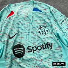 ÁO ĐẤU BARCA SÂN KHÁCH XANH PLAYER MÙA GIẢI 2023/2024