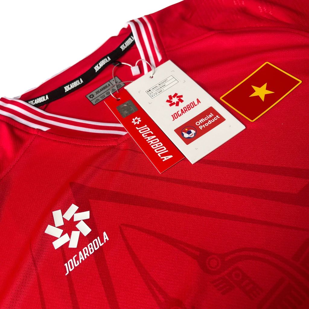 ÁO ĐẤU ĐỘI TUYỂN VIỆT NAM 2024 CHÍNH HÃNG SÂN NHÀ PLAYER ĐỎ