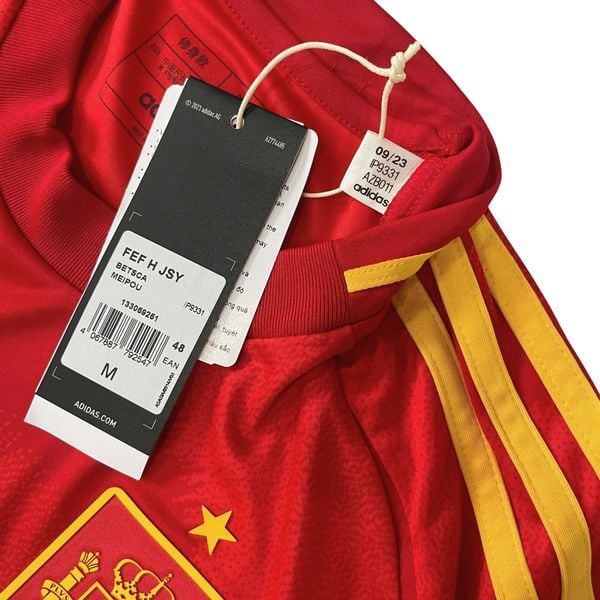 ÁO BÓNG ĐÁ TÂY BAN NHA 2024 CHÍNH HÃNG SÂN NHÀ BẢN FAN - IP9331