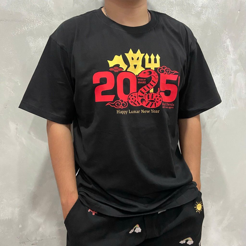 ÁO THUN MU05 - MU TẾT 2025 - FORM OVERSIZE